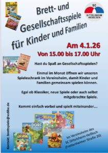 Brettspieltreff beim SC Dittelsheim-Heßloch